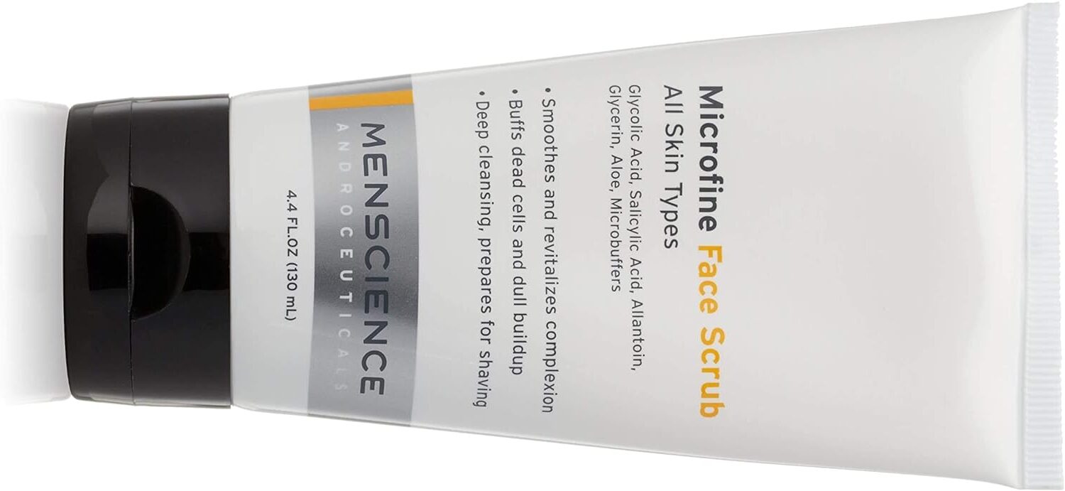 MenScience Androceuticals Microfine Face Scrub Review